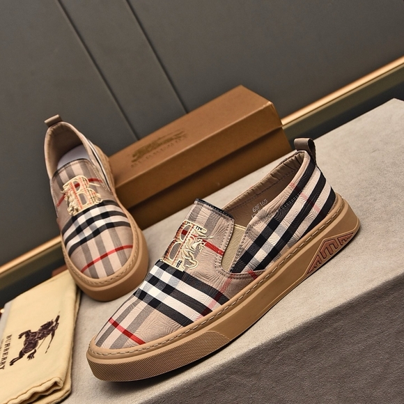 Burberry special material mesh loafers - Picture 7 of 9